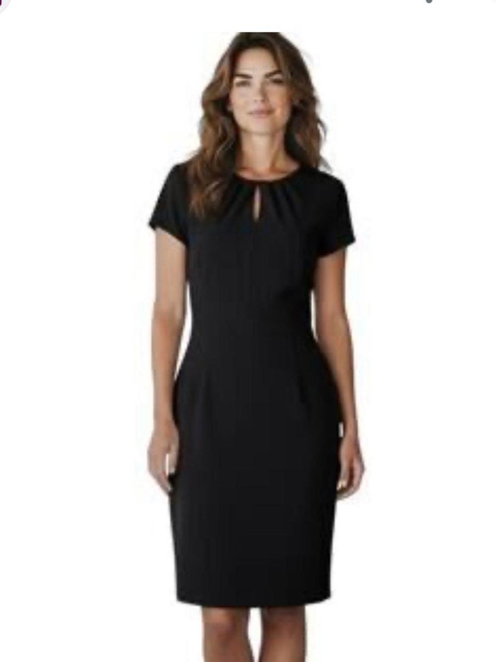 NEW Banana Republic Classic Black Sheath Dress
